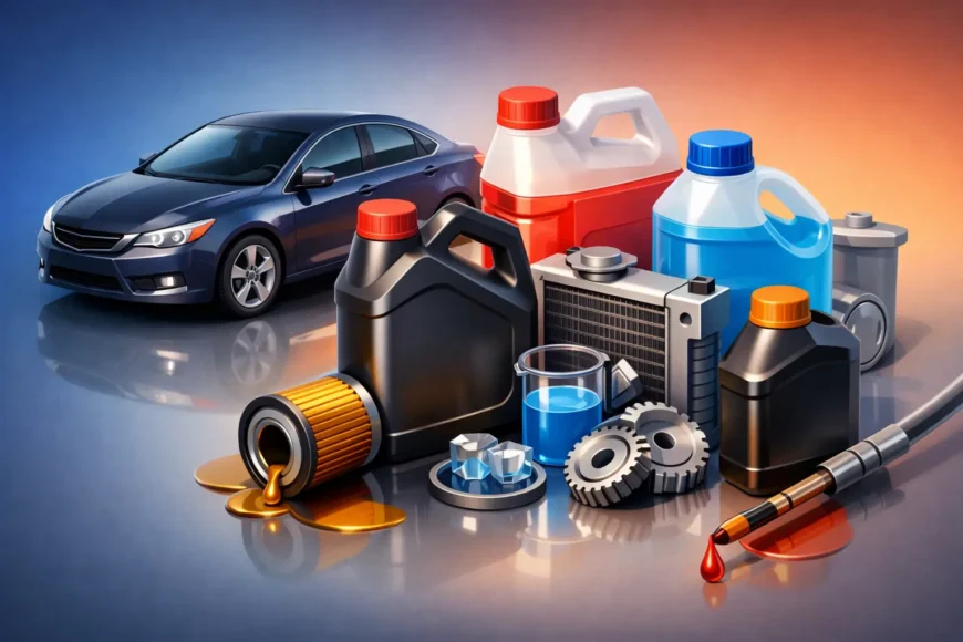 Best Fluids for High Mileage Cars