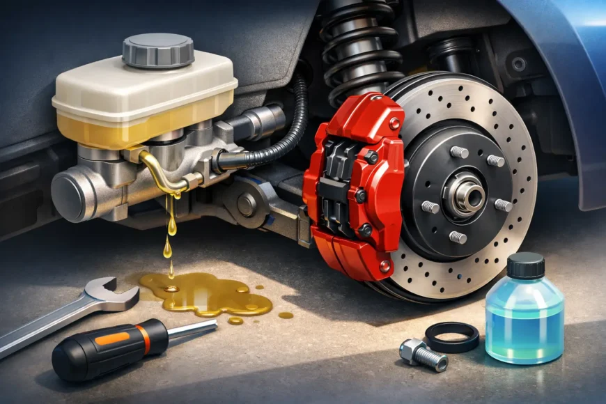 Brake Fluid Leak Repair Example: What It Reveals