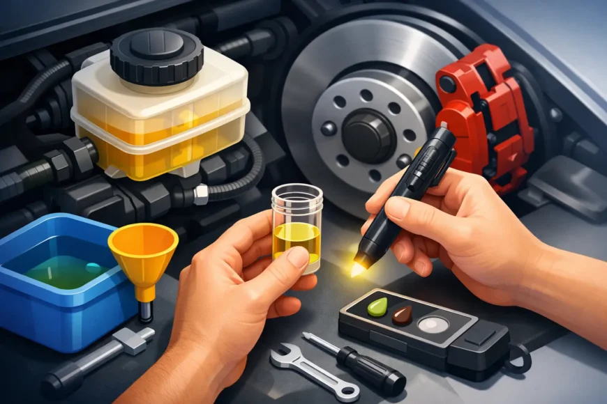 How to Tell Brake Fluid Condition at Home