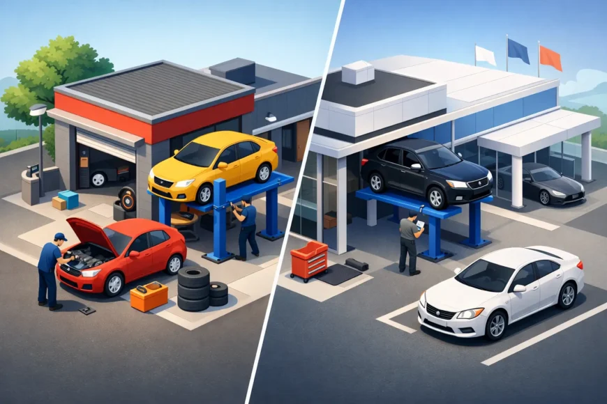 Independent Shop vs Dealership Maintenance